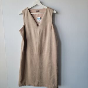 J. McLaughlin Tan Midi Dress size Medium